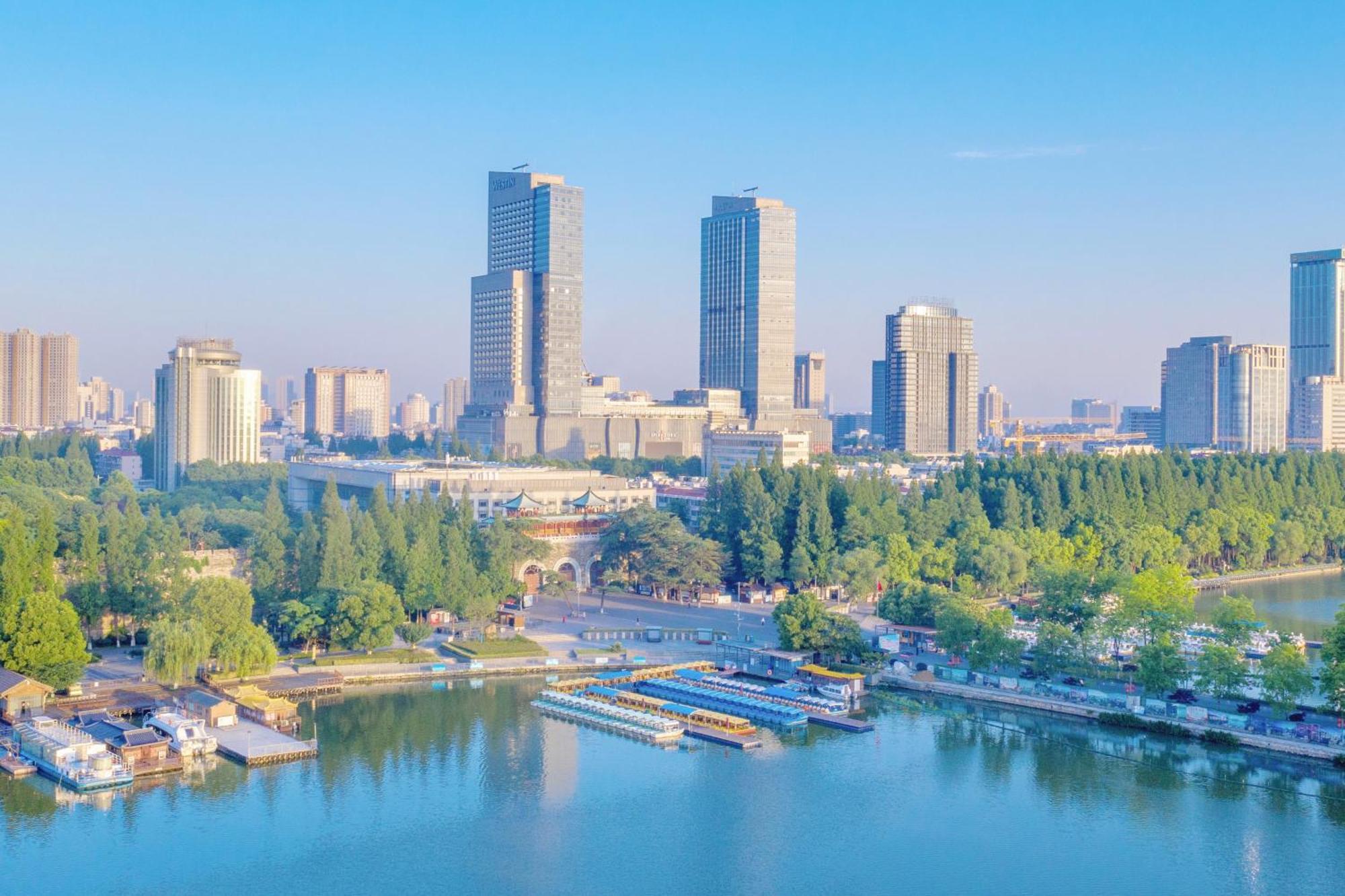 The Westin Nanjing Xuanwu Lake Eksteriør bilde
